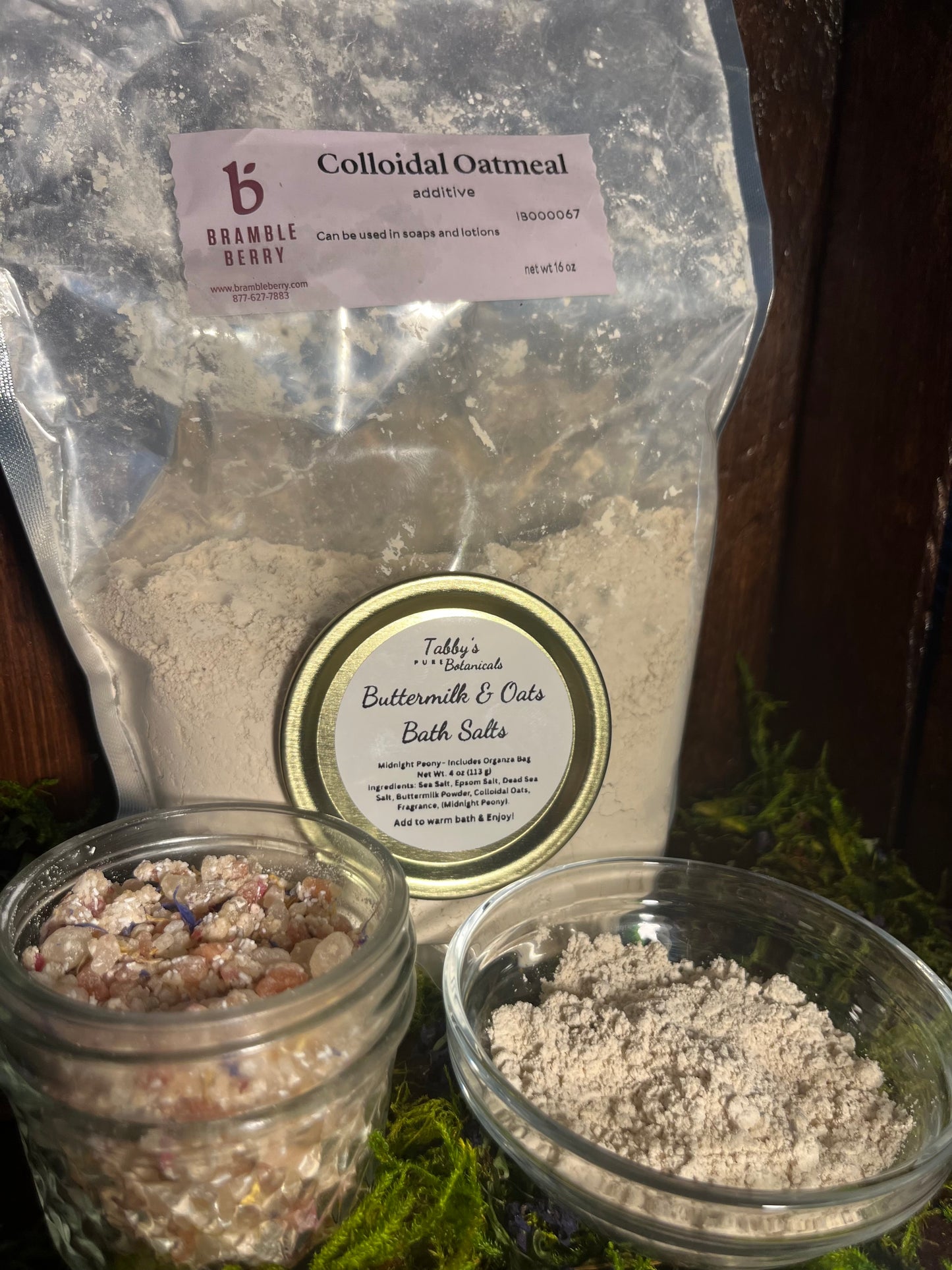 Buttermilk & Oats Bath Soak – Customizable Luxury Bath