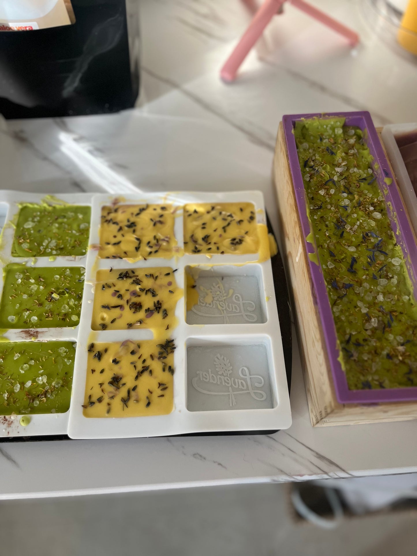 Lavender Lemon Essential Oil Bar – Calming & Refreshing