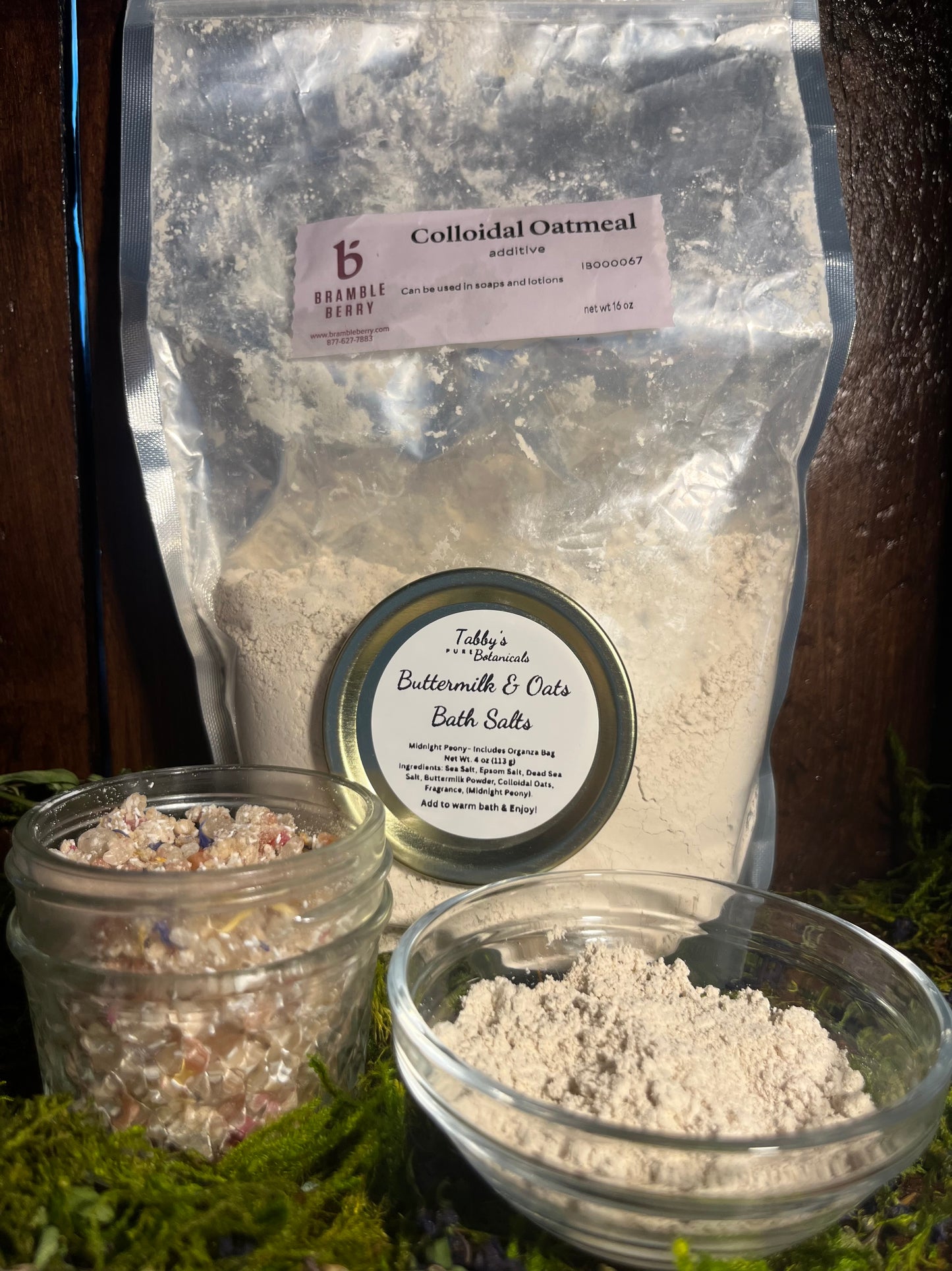 Buttermilk & Oats Bath Soak – Customizable Luxury Bath