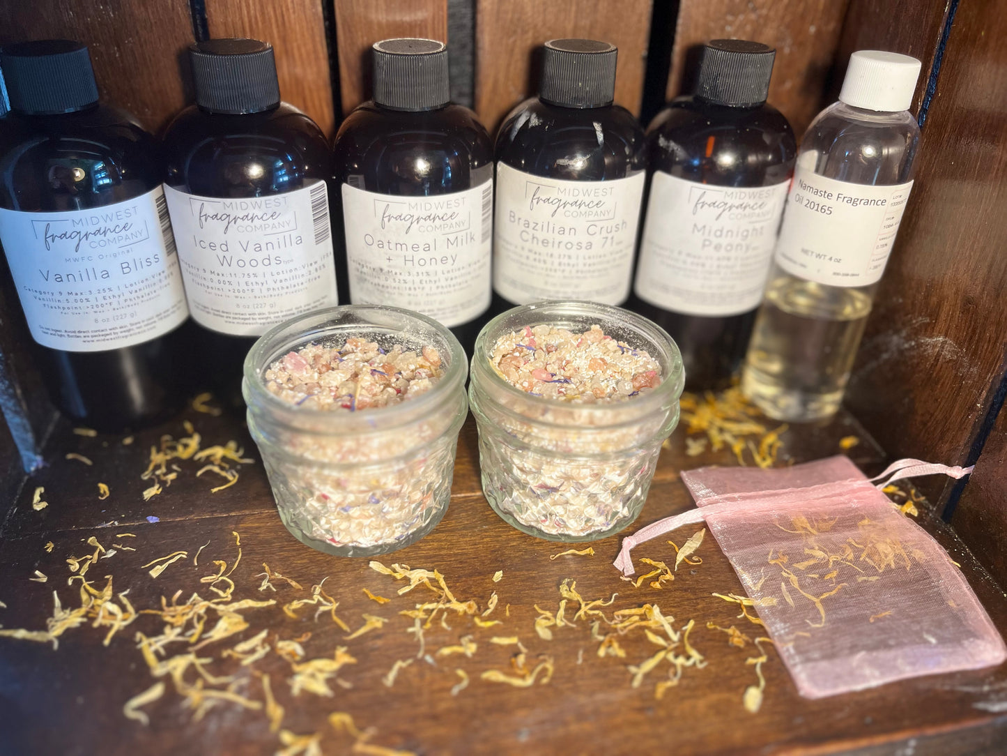 Buttermilk & Oats Bath Soak – Customizable Luxury Bath