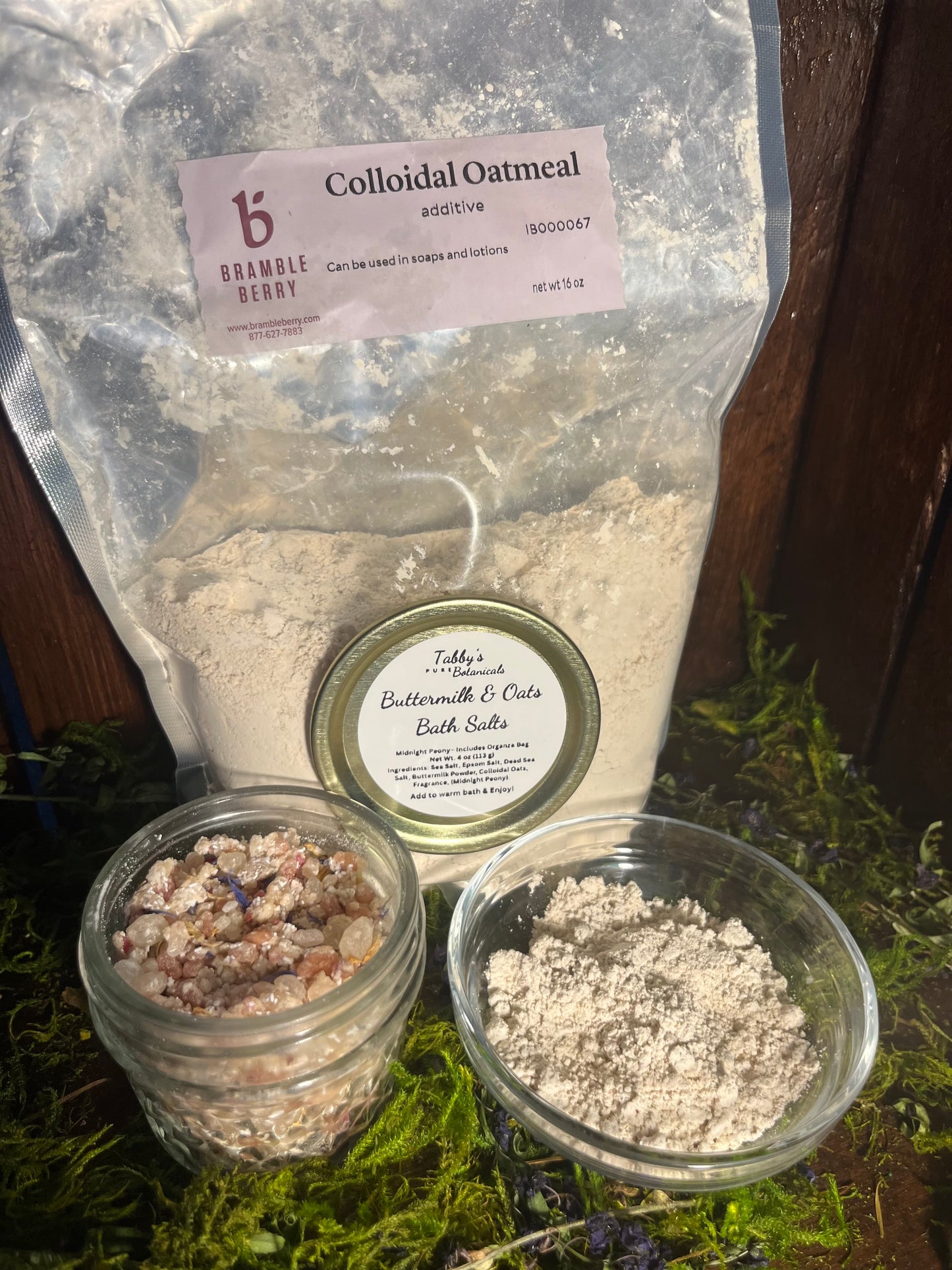 Buttermilk & Oats Bath Soak – Customizable Luxury Bath