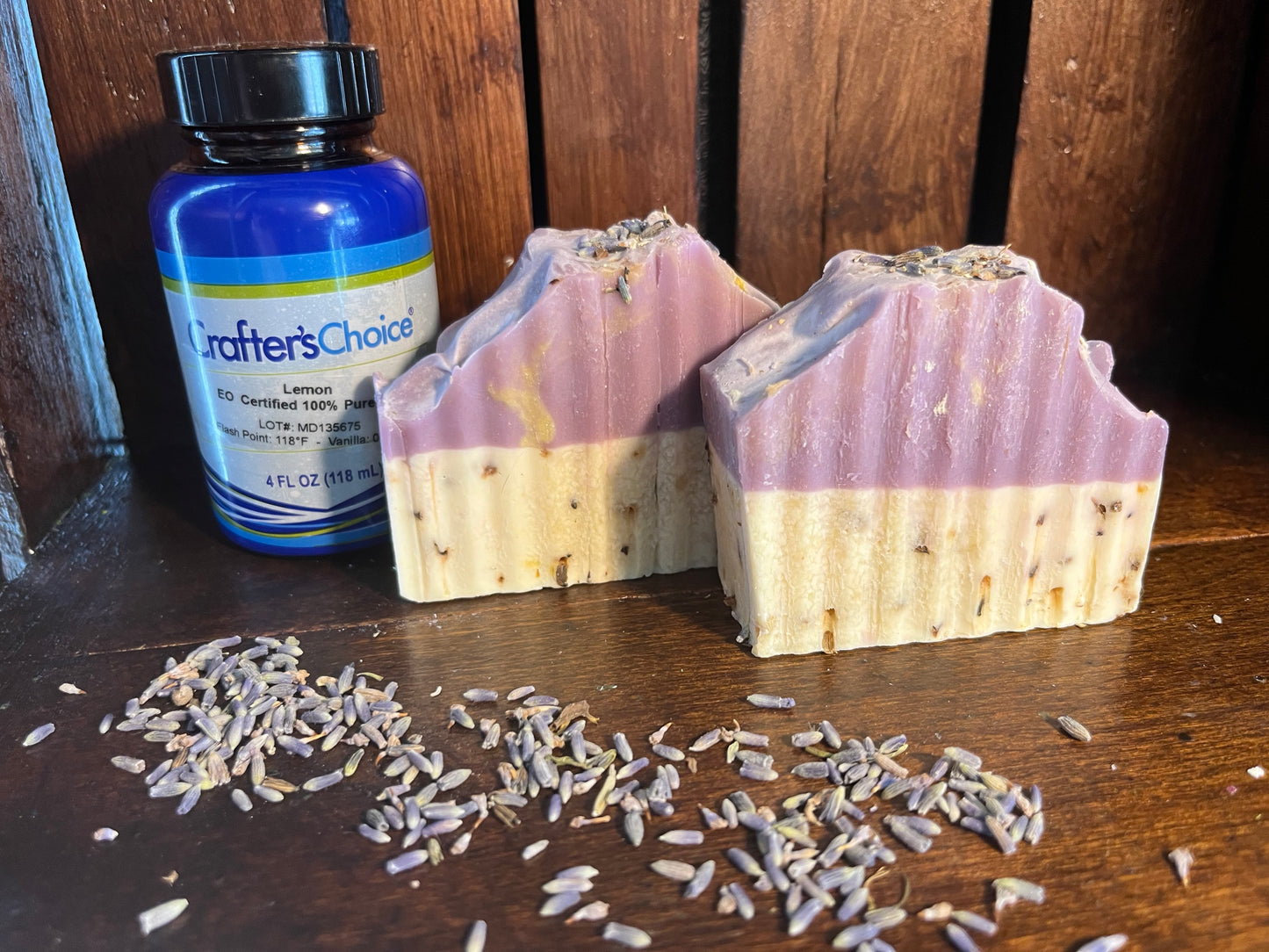 Lavender Lemon Essential Oil Bar – Calming & Refreshing