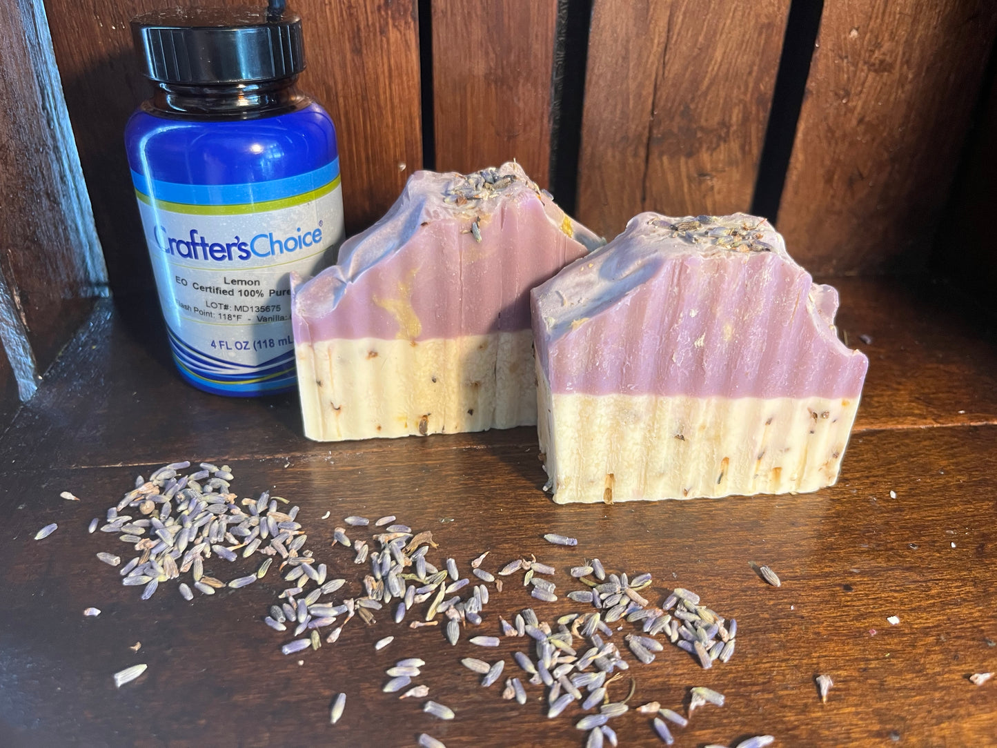 Lavender Lemon Essential Oil Bar – Calming & Refreshing