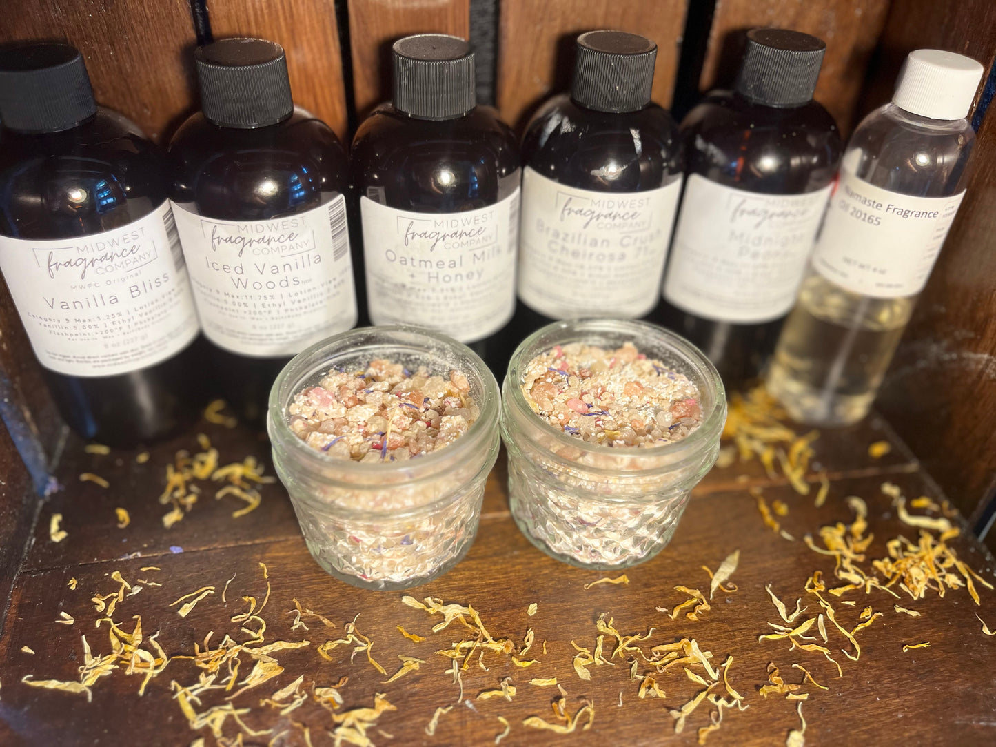 Buttermilk & Oats Bath Soak – Customizable Luxury Bath