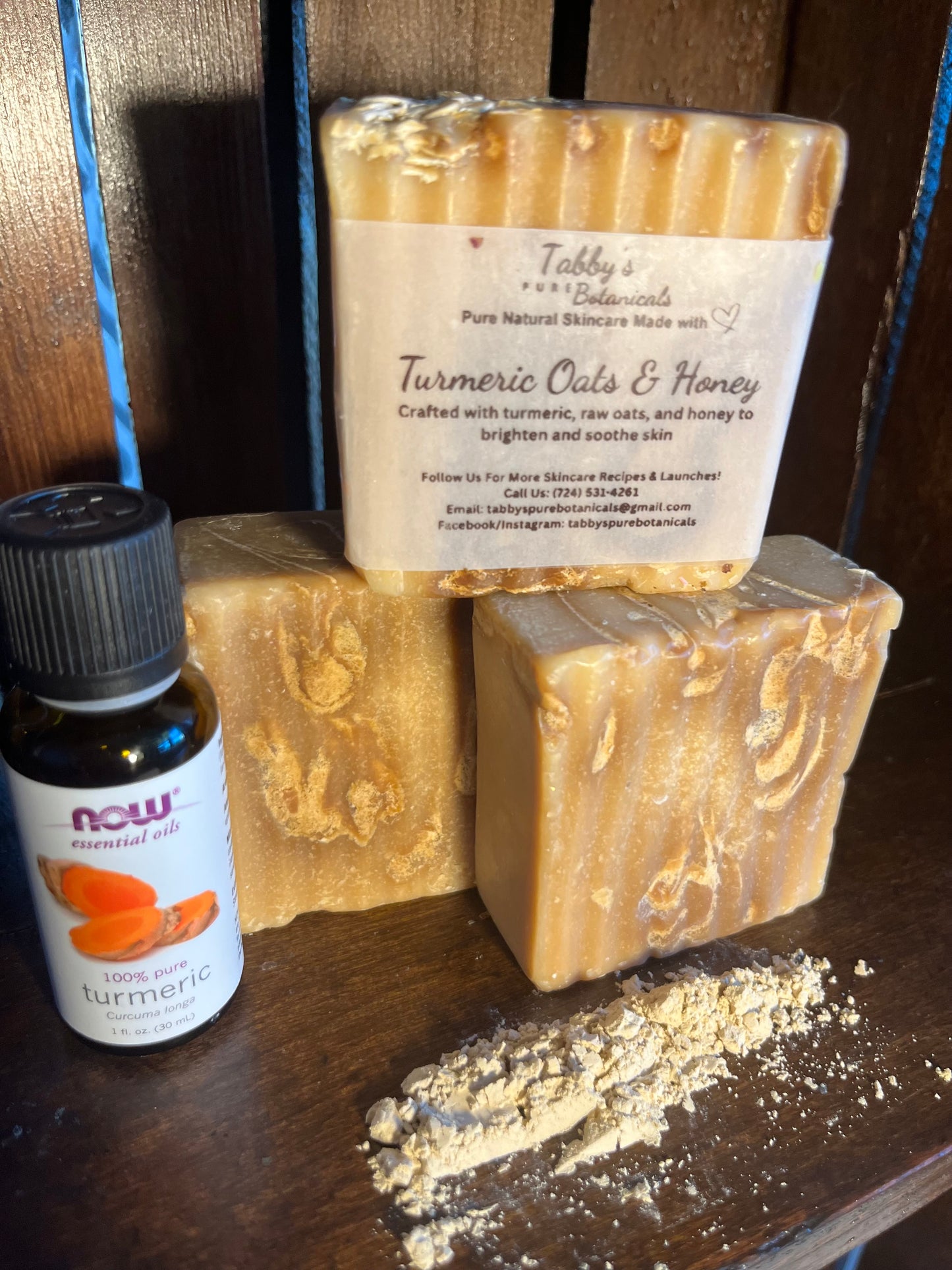 Turmeric + Manuka Honey Facial Bar