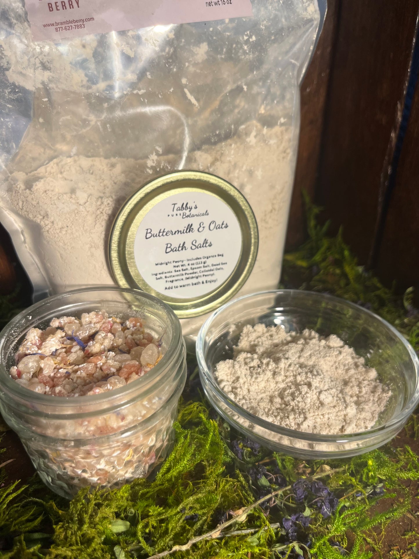 Buttermilk & Oats Bath Soak – Customizable Luxury Bath