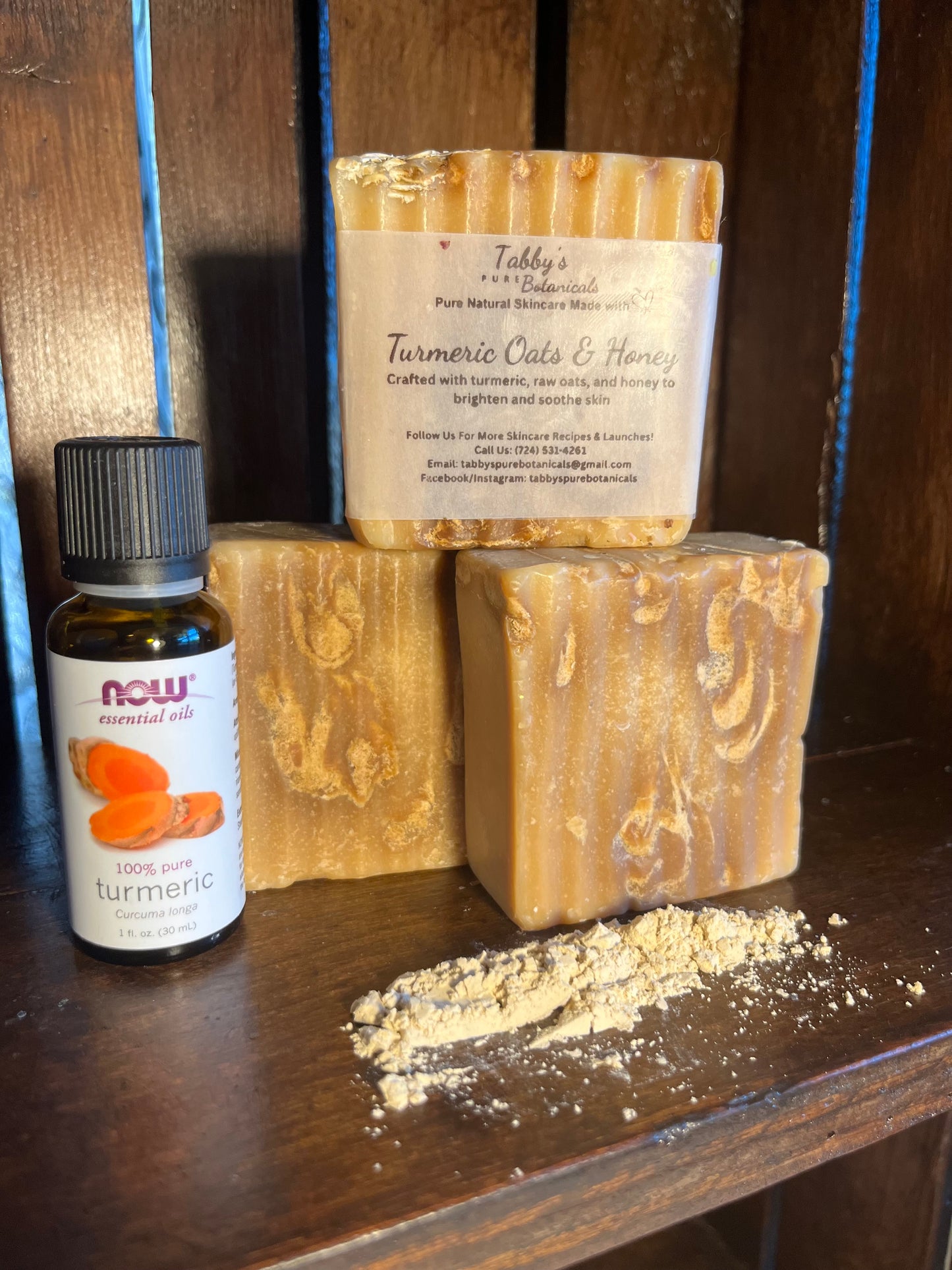 Turmeric + Manuka Honey Facial Bar