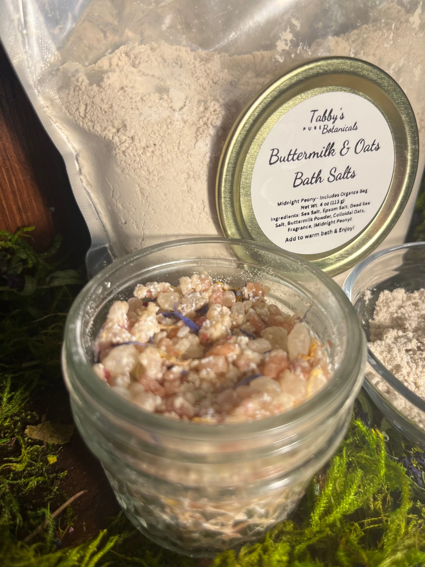 Buttermilk & Oats Bath Soak – Customizable Luxury Bath