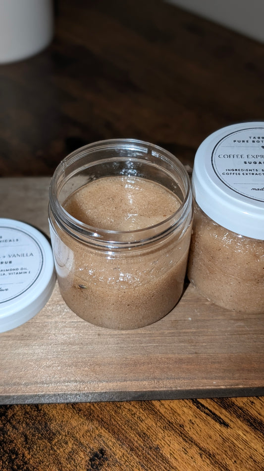 Coffee Express + Vanilla Sugar Scrub